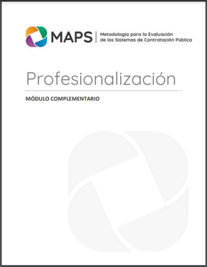Cover page of the Professionalisation module